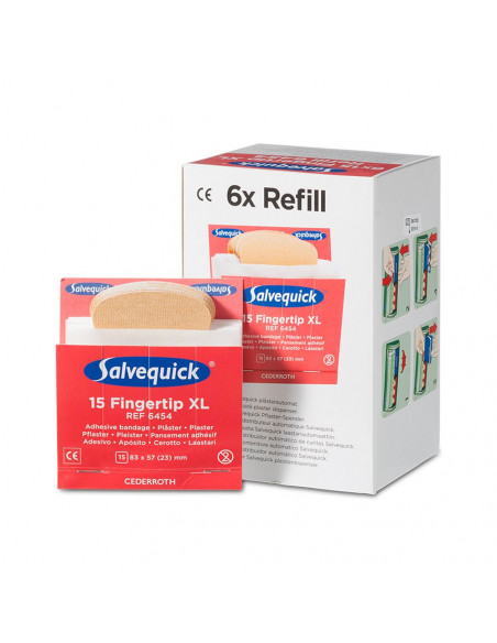 Salvequick 6454 extra grote vingertoppleisters