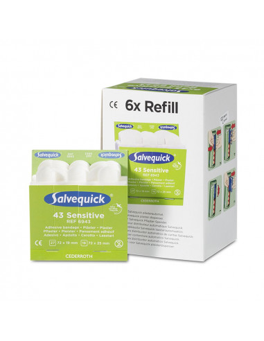 Salvequick 6943 sensitive pleisters