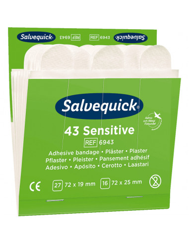 Salvequick 6943 sensitive pleisters