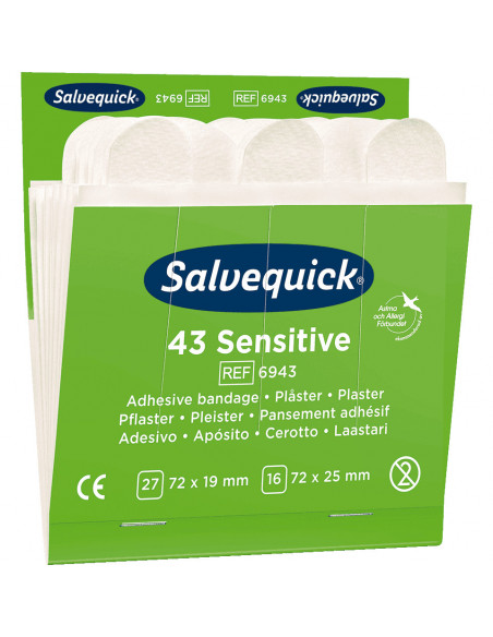 Salvequick 6943 sensitive pleisters