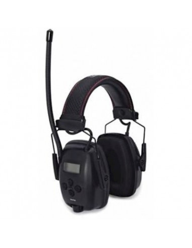 Howard Leight Sync gehoorkap met hoofdband zwart