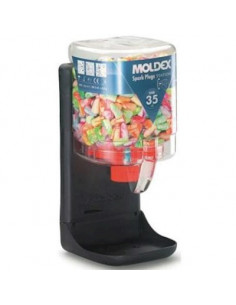 Moldex 782501 dispenser klein, 250 paar/VE, Spark Plugs oordoppen