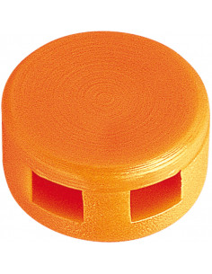 Kunststof zegel loodjes, oranje/rood