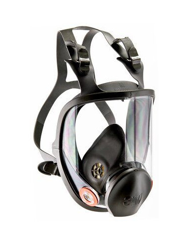 3M volgelaatsmasker 6000 serie, zij aanzicht