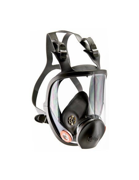 3M volgelaatsmasker 6000 serie, zij aanzicht