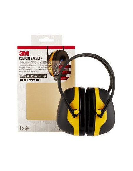 Oorkappen 3M Peltor X2A, met hoofdband