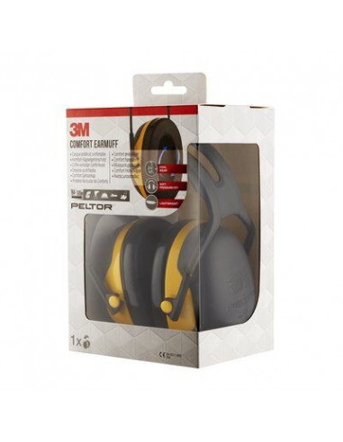 Oorkappen 3M Peltor X2A, met hoofdband