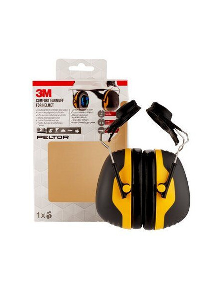 Oorkappen 3M Peltor X2P3, helmuitvoering