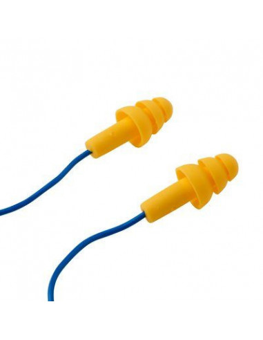 3M E-A-R Ultrafit UF-01-000 oordop met koordje geel