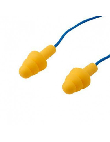 3M E-A-R Ultrafit UF-01-000 oordop met koordje geel