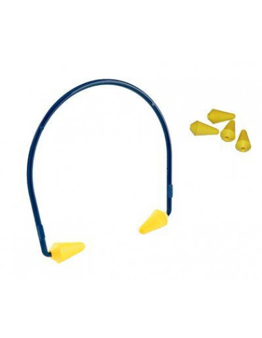 3M E-A-R Caboflex gehoorbeugel blauw-geel