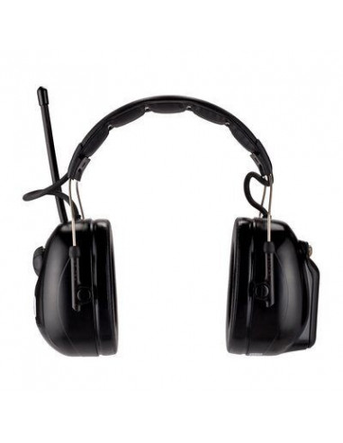 3M Peltor DAB+ FM Radio gehoorkap met hoofdband zwart