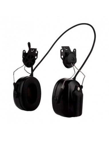 3M Peltor DAB+ FM Radio gehoorkap met helmbevestiging zwart