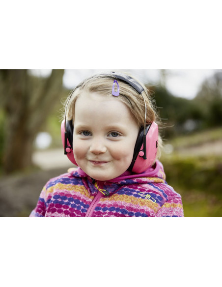 3M Peltor Kid oorkap, roze voor meisjes