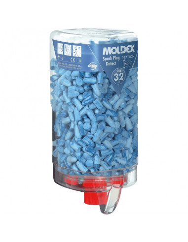 MOLDEX wegwerp-oordoppen Spark Plugs detect, 500 paar/VE