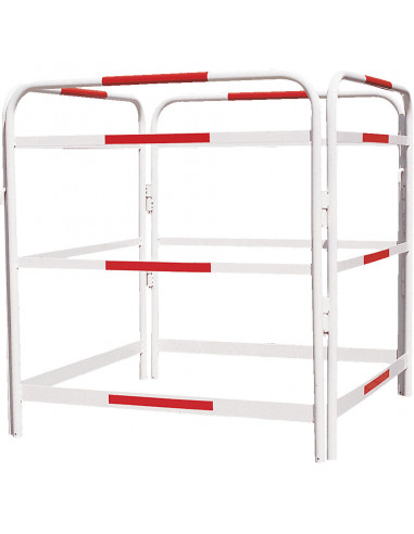 Bouwhek, opvouwbaar, thermisch verzinkt