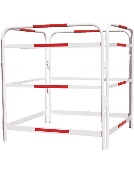 Bouwhek, opvouwbaar, thermisch verzinkt