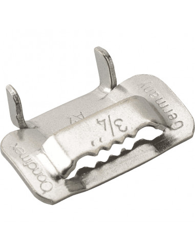 Ophanglus voor klemband, RVS