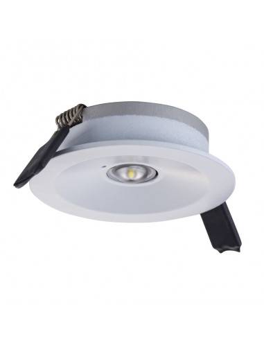 Noodverlichting Iris ovale lens, voor gangen