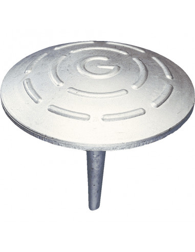 Markeernagel - aluminium - Ø 100 mm
