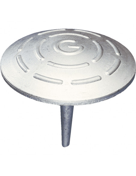 Markeernagel - aluminium - Ø 100 mm
