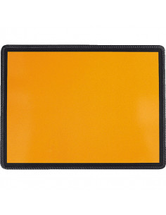 Blanco gevaarlijke stoffen bord, plaatstaal