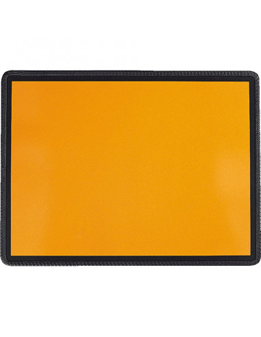 Blanco gevaarlijke stoffen bord, plaatstaal