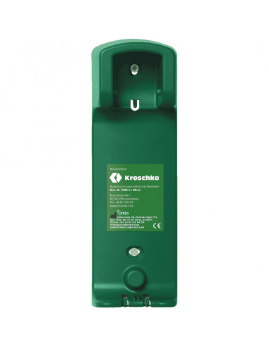 Cederroth wandhouder voor oogspoelfles, groen