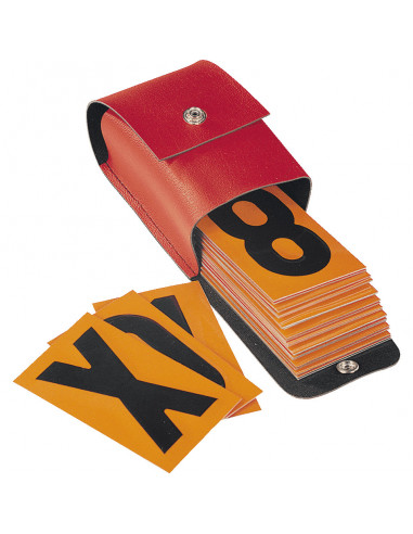 Cijferset voor gevaarlijke stoffen bord, 30 stuks