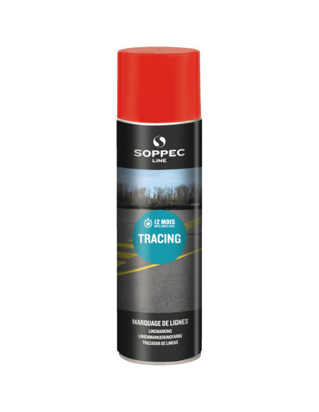 Soppec Tracing markeerverf, rood, 500 ml