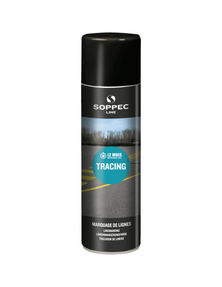 Soppec Tracing markeerverf, zwart, 500 ml