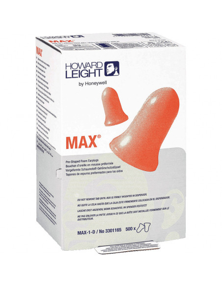 HOWARD LEIGHT dispenser oordoppen Max, rood