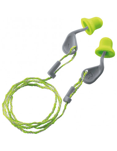 Uvex oordoppen met Xact-Fit beugel, met koord, dispenser 50 paar/VE