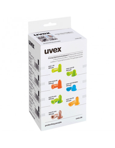 Uvex oordoppen hi-com, navulling, 300 paar/VE