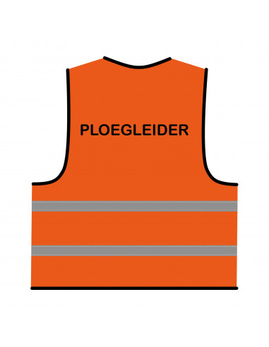 Ploegleider hesje oranje
