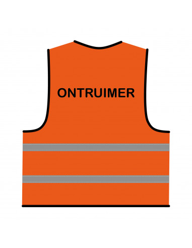 Ontruimer hesje oranje