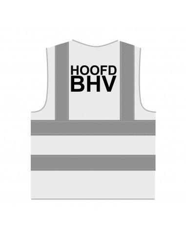 Hoofd BHV hesje RWS wit