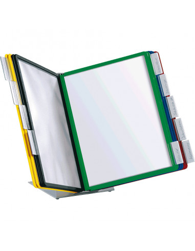 DURABLE VARIO lijstensysteem tafel, 20 lijsten van polypropyleen