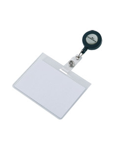 DURABLE Naambord met houder en oprollmechanisme, 90 x 60 mm