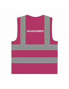 Waarnemer hesje RWS lichtpaars