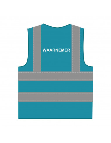 Waarnemer hesje RWS lichtblauw