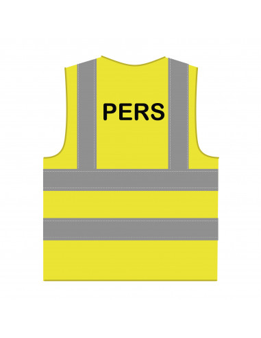 Pers hesje RWS geel