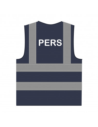 Pers hesje RWS marineblauw