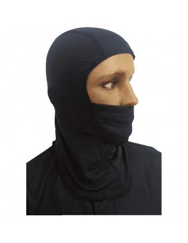 Vlambeschermende hoofdkap, volgens EN 531