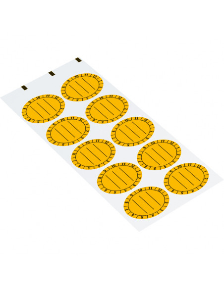 Keuringssticker, zelf te beschrijven