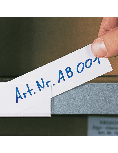 Papieretiketten, wit, individueel beschrijfbaar, 100/VE