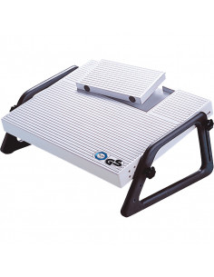 Voetsteun Relax, volgens DIN 4556, verstelbaar, lichtgrijs