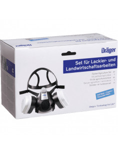 Dräger X-plore 3300 halfgelaatsmasker met A2P3 RD filter