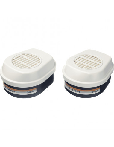 Dräger X-plore 3300 halfgelaatsmasker met A2P3 RD filter