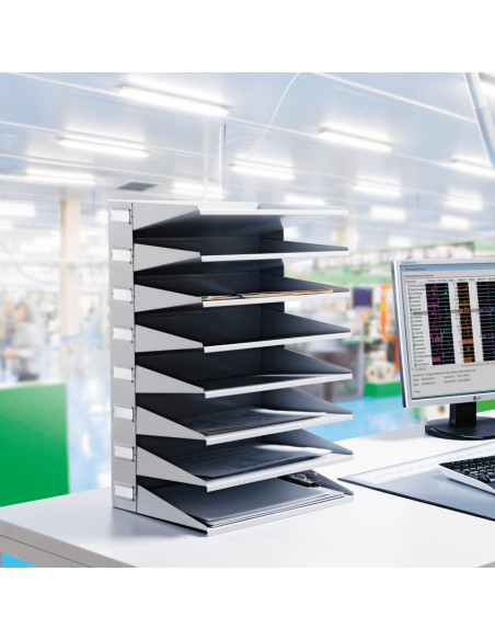 Sorteerbak DURABLE A4, grijs, 360 x 540 x 250 mm